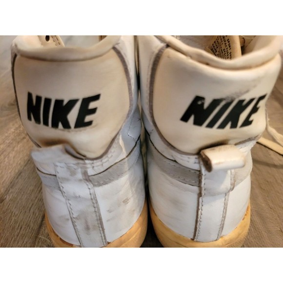 VTG 1982 (?) Nike Penetrator 830709TH5 High Top Leather Basketball Shoes Size 8 main image 12